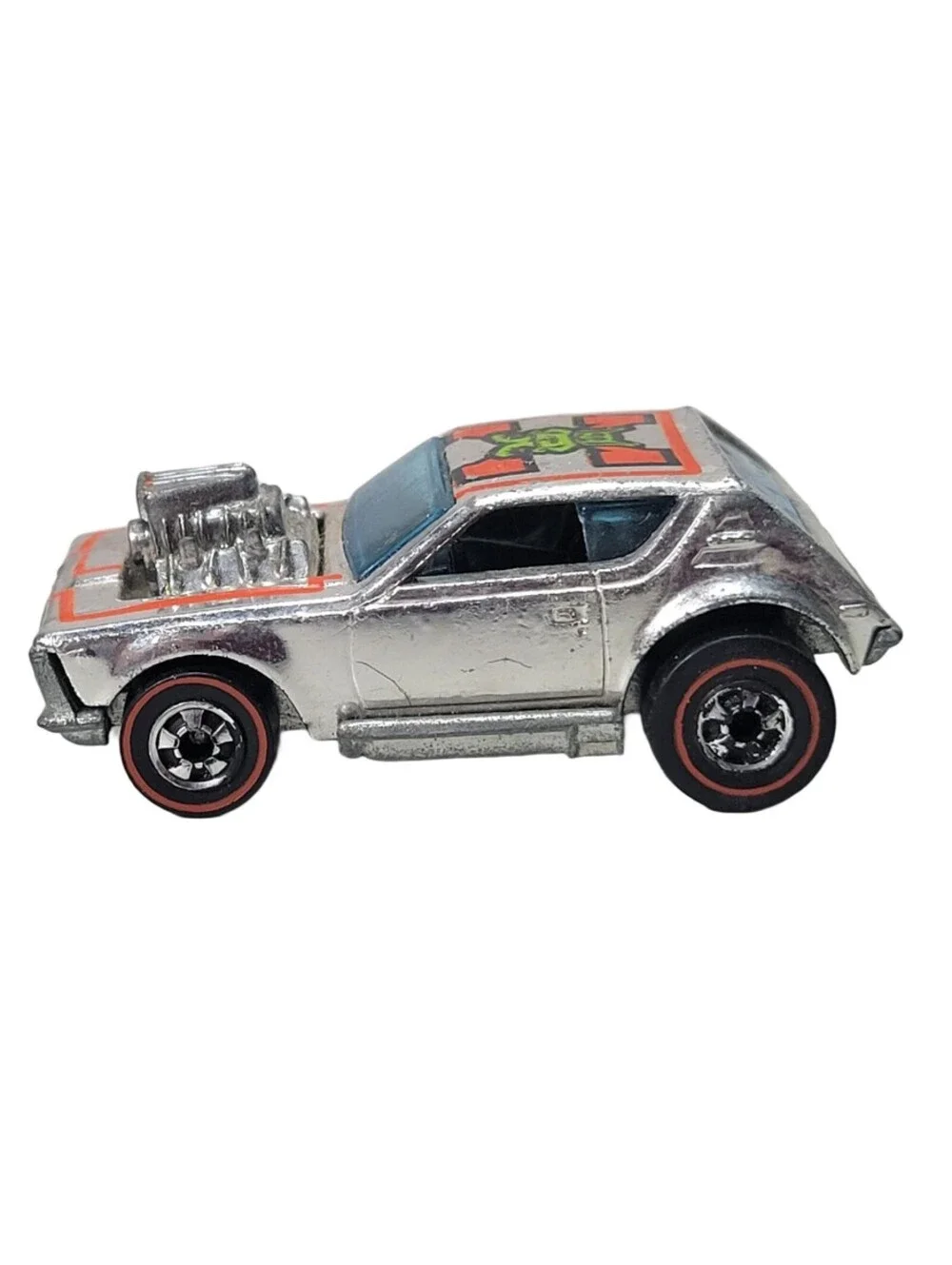 Vintage Hot Wheels Redline (1974) Gremlin Grinder Super Chromes Hong Kong